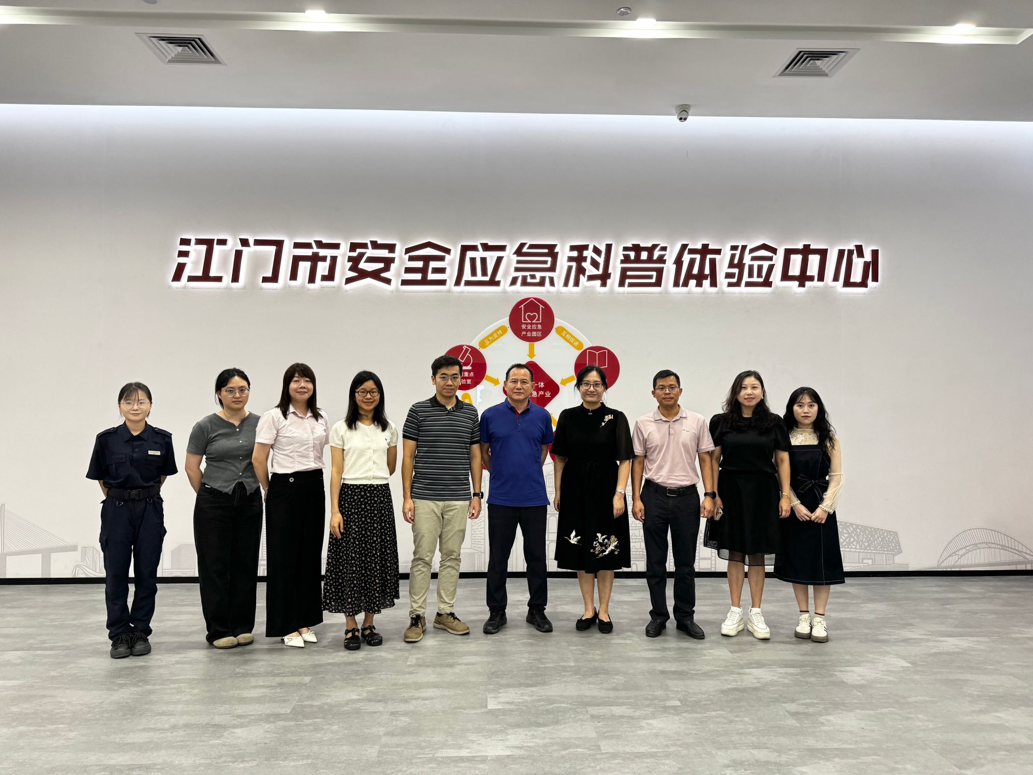 太阳城娱乐赴江门市江海区红十字会开展调研学习活动